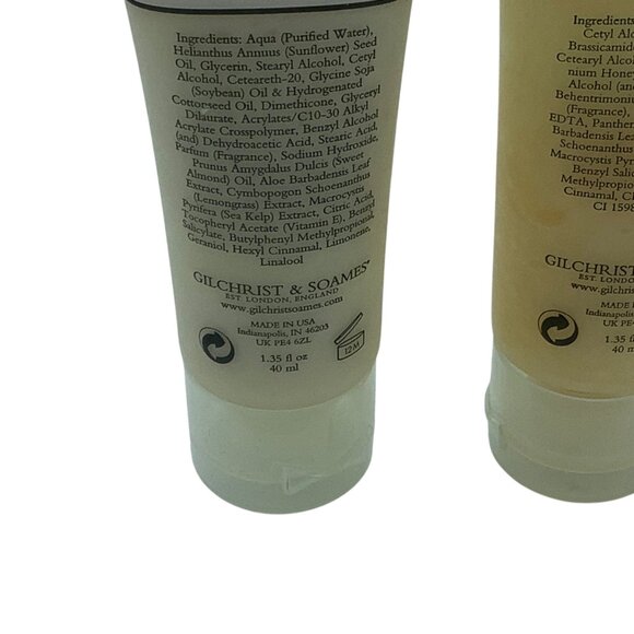 Gilchrist & Soames Travel Toiletries Shampoo Conditioner Lotion Cleansing Bar - Picture 5 of 7